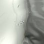 Pyrex 7201 Blue Tint Cereal Serving Bowl Clear w/ Cyan Rain Clouds Sun Seagulls