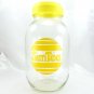 Sun Tea Vintage Gallon Beverage Jug w/ Yellow Ice Catcher Lid & Recipe on Back