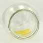 Sun Tea Vintage Gallon Beverage Jug w/ Yellow Ice Catcher Lid & Recipe on Back