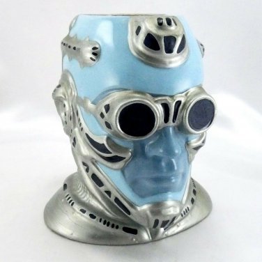 DC Comics Mr Freeze Ceramic Mug 3D Vintage 1997 Warner Bros