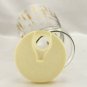 Pyrex Gold Colored Atomic Starburst Carafe Vintage Mid Century ~ Made in the USA