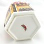 Bene Casa Espresso Coffee Tea Set Wire Bail Canister w/ Cups & Saucers for Four