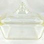 RARE Pyrex 053-OR-653-B Casserole w/ Upturned Tab Handles w/ Lid & Buffet Server