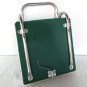 Stadium Bleacher Seat Padded Back Folding Storage Front Spring Stability Hook