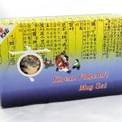 Vintage Sechon Ceramic Korean Folkcraft Mug Set Travel Souvenir