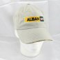 Alban CAT Tractor Baseball Hat Beige One Size Cotton Strapback