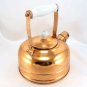 Benjamin & Medwin Copper Kettle w/ Porcelain Handle & Knob
