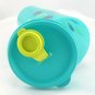 Tupperware THIRSTQUAKE 2414 RARE Mixed Melon Slices & Aqua w/ Yellow Flip Lid