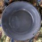 Vintage Enamelware Gray Mottled Washbasin Farmhouse Style 18" w/ Steel Handles