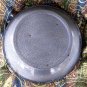 Vintage Enamelware Gray Mottled Washbasin Farmhouse Style 18" w/ Steel Handles