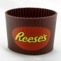 Reese's Peanut Butter Cups Ceramic Tumbler Mug w/ Silicone Sleeve Hershey Co