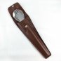 Boy Scout Utensil Set Stainless Knife Fork Spoon w/ Embossed Logo Vinyl Pouch