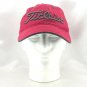 NEW ERA Titleist Golf Hat Red Gray One Size 100% Cotton Strapback Baseball Cap