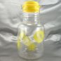Pyrex 3250 Carafe Yellow Lemon Slices 2qt Vintage Pitcher Decanter ~ EUC