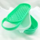 Tupperware Jadeite Shredder 1374 Grater 1375 Container 1376 Seal Complete - EUC