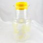 Pyrex 7520 Carafe Yellow Sliced Lemons Vintage 2qt Pitcher & Lid ~ Made in USA