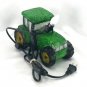 Green Yellow Tractor Tabletop Soft Crinkle Night Light w/ On Off Switch