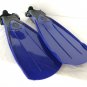 Aqua Lung Pulse Swim Fins Open Heel Snorkeling Scuba Cobalt Blue & Black LARGE