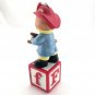 Freddy the Fireman Alpha Block Bears "F" Vintage 1992 Bronson Collectibles