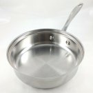 Cuisinart 87-20T Egg Poacher 18/10 Stainless Steel 8" x 2" Deep ~ 2 QT PAN ONLY