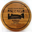 Grand Vin de Graves White Wine Barrel Art Raphael Sauternes Product of France