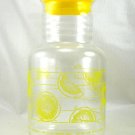 Pyrex 7520 Yellow Sliced Lemons Vintage 2 qt Carafe Pitcher and Lid