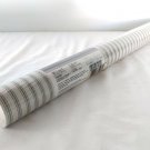 Green Stripe on Beige Wallpaper 56 sq ft Prepasted Scrubbable Vinyl Coated