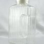 Pinch Sides Fridge Pitcher Heavy Glass 2qt w/ Plastic Stopper ~ Made in France