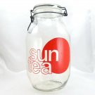 Sun Tea Vintage Jar 3 Liter w/ Wire Bail Swing Top Lid NEW GASKET ~ NO SPOUT
