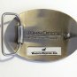 John Deere Pink Belt Buckle Green Yellow Logo Enamel ~ New Old Stock