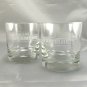 DRAMBUIE Lowball Tumblers Short 8oz Heavy Base Whiskey Glasses