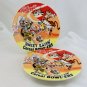 Kelloggs Tony the Tiger Bowling 8" Ceramic Plates Other Cereal Box Characters