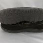 CHAPS Suede Leather Moccasin Slippers Brown w/ Faux Fur Lining Size L (9.5-10.5)