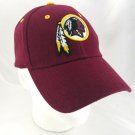 NFL Redskins Hat Maroon & Gold Acrylic Wool w/ Embroidered Logo Strapback