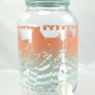 Sun Tea Beverage Spout Dispenser Desert Sunset One Gallon ~ MISSING HANDLE