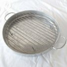 Century Aluminum Brazier Pan Vintage 10.5" Round w/ Wire Rack ~ Made in the USA