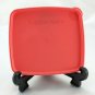 Tupperware 5550 Sandwich Keeper Seal Lid Salmon Pink