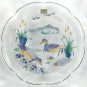 Studio Nova Japan Platter Mallards Vintage 1980s Crystal 15" Serving Plate