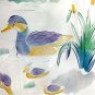 Studio Nova Japan Platter Mallards Vintage 1980s Crystal 15" Serving Plate