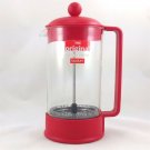 Bodum Brazil French Press Coffee Maker Red
