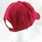 Campbell's Baseball Hat Embroidered Logo 100% Cotton Red w/ Buckle Adjuster