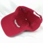 Campbell's Baseball Hat Embroidered Logo 100% Cotton Red w/ Buckle Adjuster