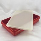 Tupperware 794 Deli Refrigerator Keeper Paprika w/ 795 Sheer Lid ~ Made in USA