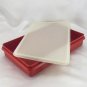 Tupperware 794 Deli Refrigerator Keeper Paprika w/ 795 Sheer Lid ~ Made in USA