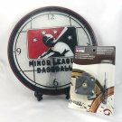 Minor League Baseball Clock 12" Glass with NEW Movement Included