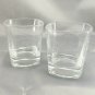 Jack Daniels Lowball Tumblers Short 7oz Heavy Base Whiskey Glasses