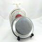 ECKO Kitchen Scale Vintage Mechanical Dial Enamel Stainless Steel Portion Bowl