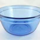Anchor Hocking Cobalt Blue Mixing Serving Bowl 1.5 Qt ~ Vintage Made in the USA