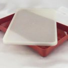 Tupperware 1292 Deli Refrigerator Keeper Paprika w/ Sheer Lid ~ Made in the USA