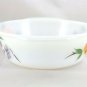 Fire King 447 Hand Painted Fruit Design 1&Acirc;&frac12; Qt Casserole Serving Bowl Tab Handles